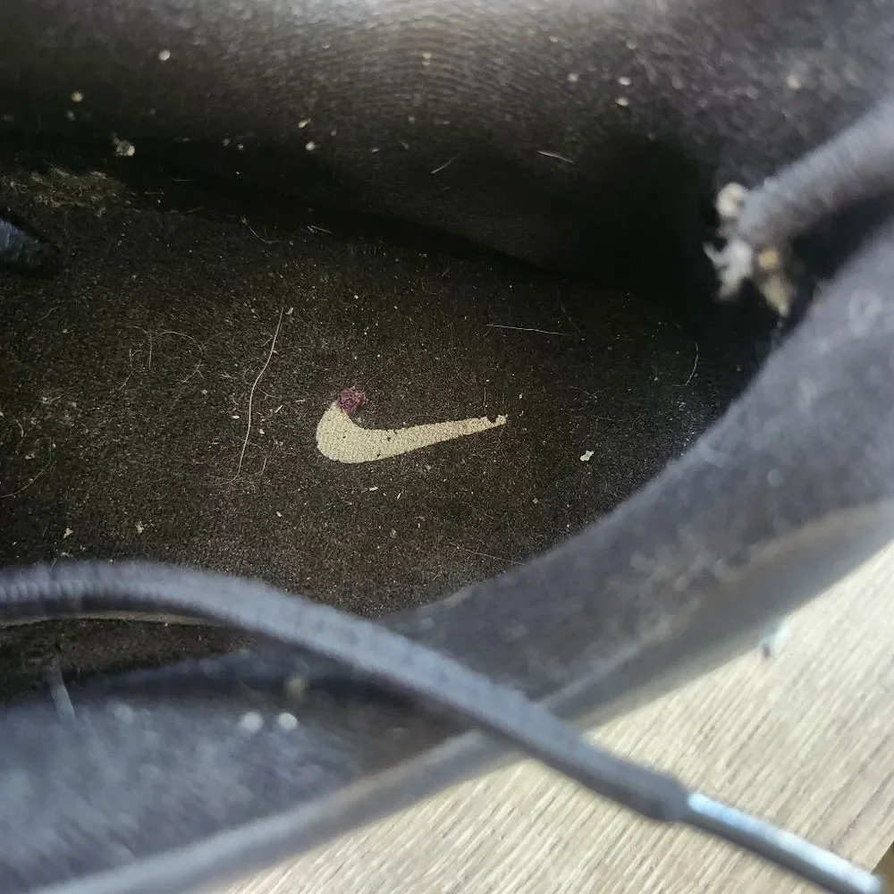 Nike Air Baseline Low Athletic Basketball Shoes Sneakers Mens Size 15 Black READ - Picture 7 of 11